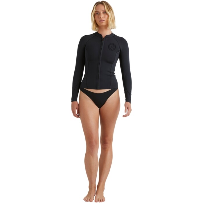 2024 Billabong Womens Peeky Jacket Natural ABJW800108 - Black